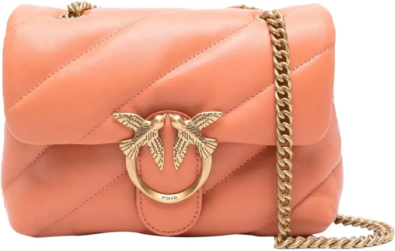 Pinko Hobo bags Love Puff Quilted Mini Bag in meerkleurig
