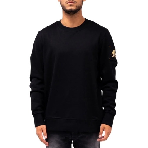 Moose Knuckles  Snyder Crewneck Sweater schwarz