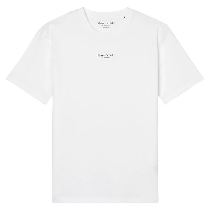 Marc O´Polo Hemd Medium-Logo 1er Pack weiss