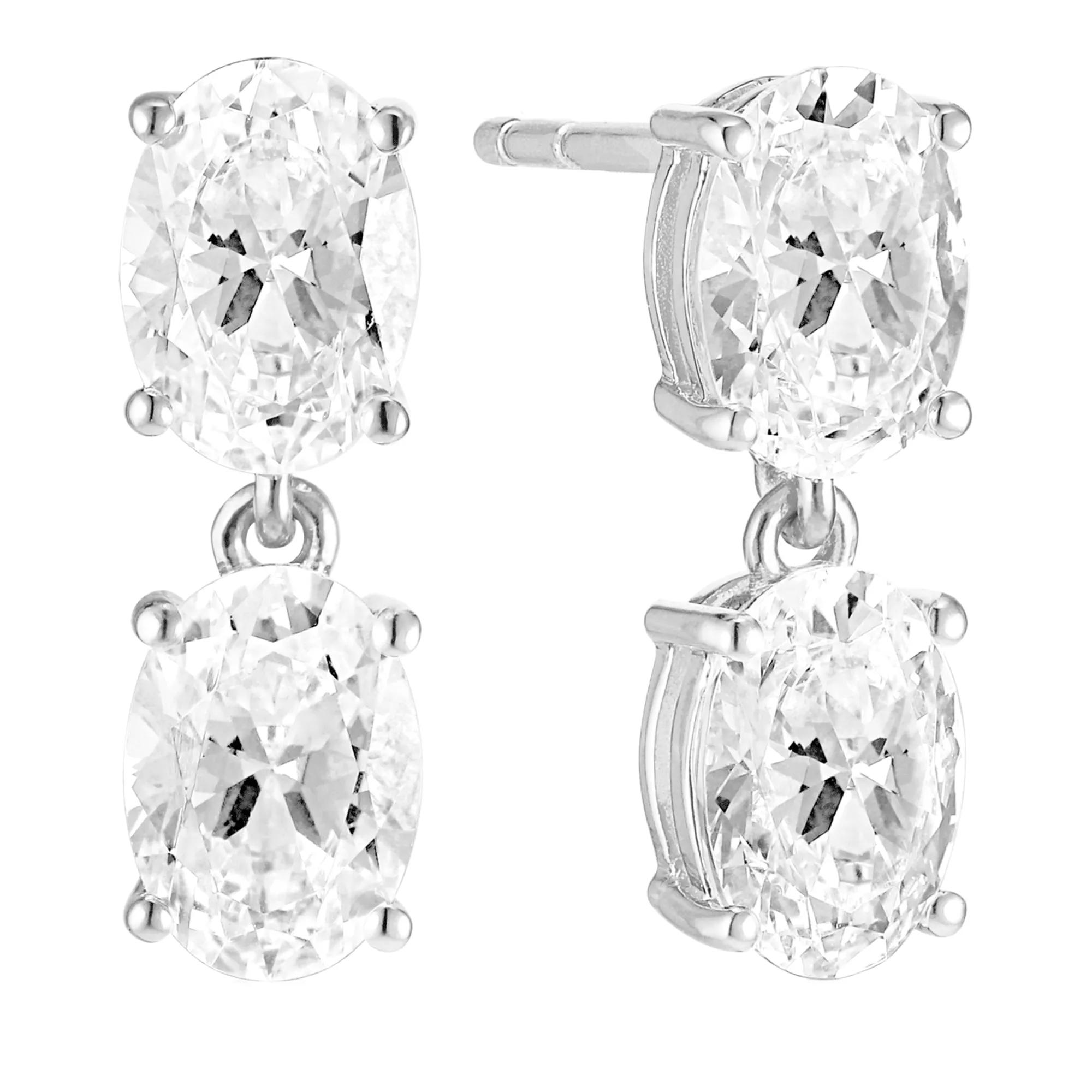 Sif Jakobs Jewellery Ohrringe - Ellisse Due Piccolo Earrings - Gr. unisize - in Silber - für Damen