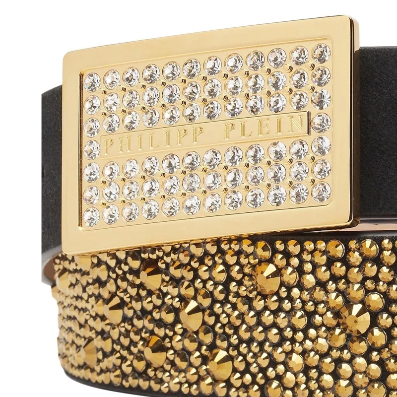 Philipp Plein Gürtel Gürtel Leopard schwarz(Image 3)