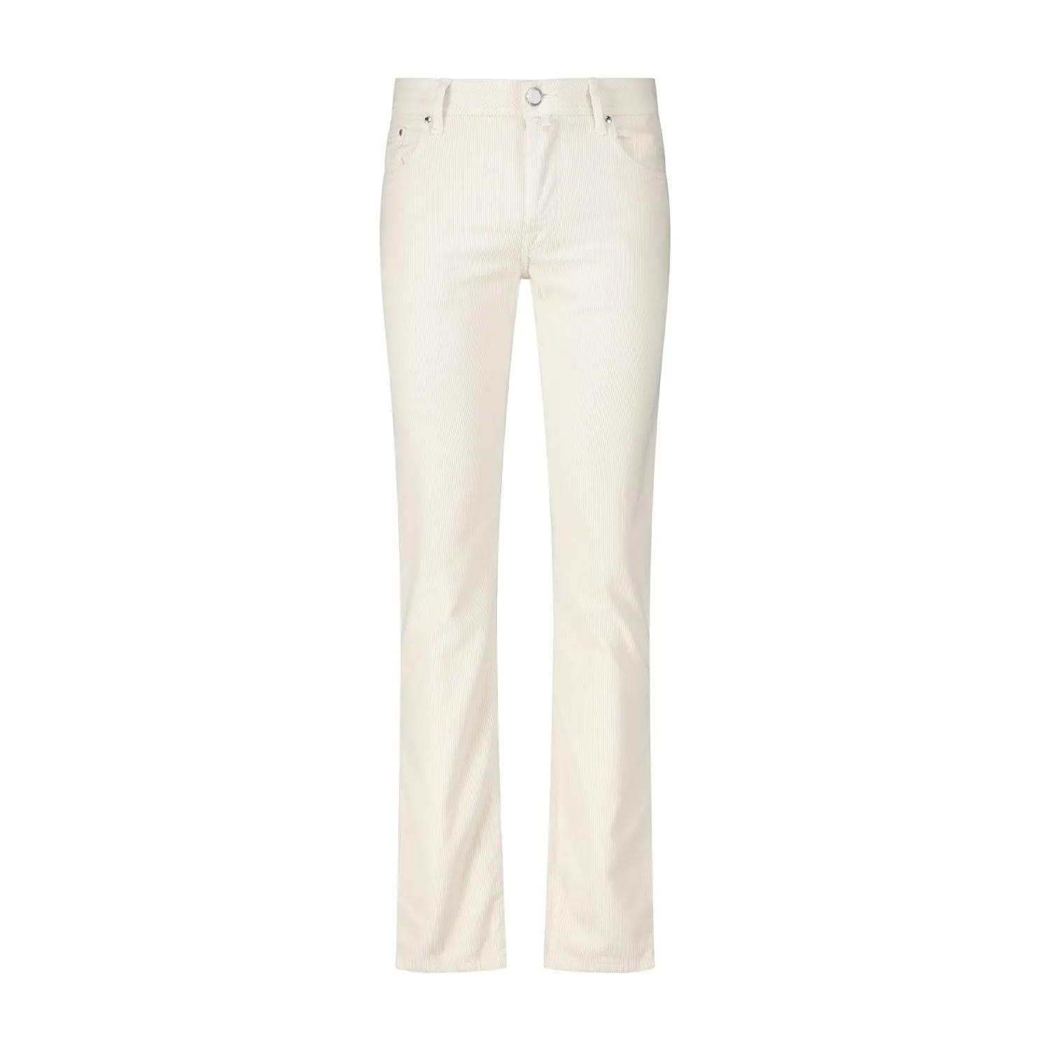 Thumbnail - Jacob Cohen - Slim-Fit Cordhose Bard - Größe 38 - creme