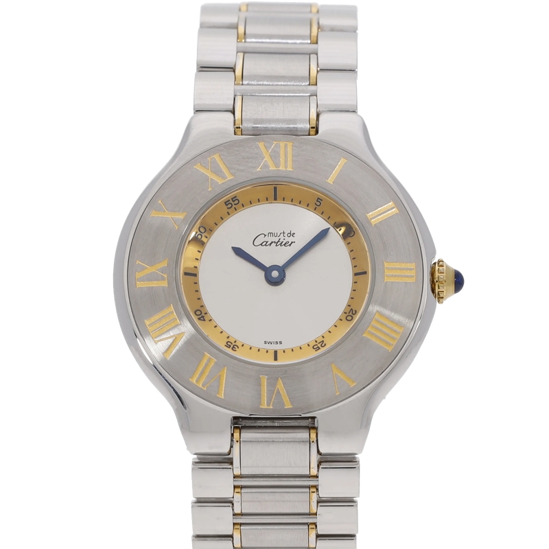 Cartier Automatikuhr Must Grau