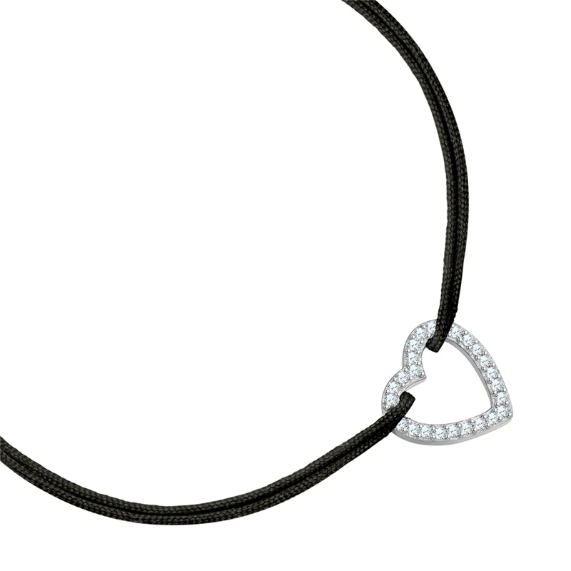 Glanzstücke München Armband Sterling Silber Armband Zirkonia Herz silber(Image 2)