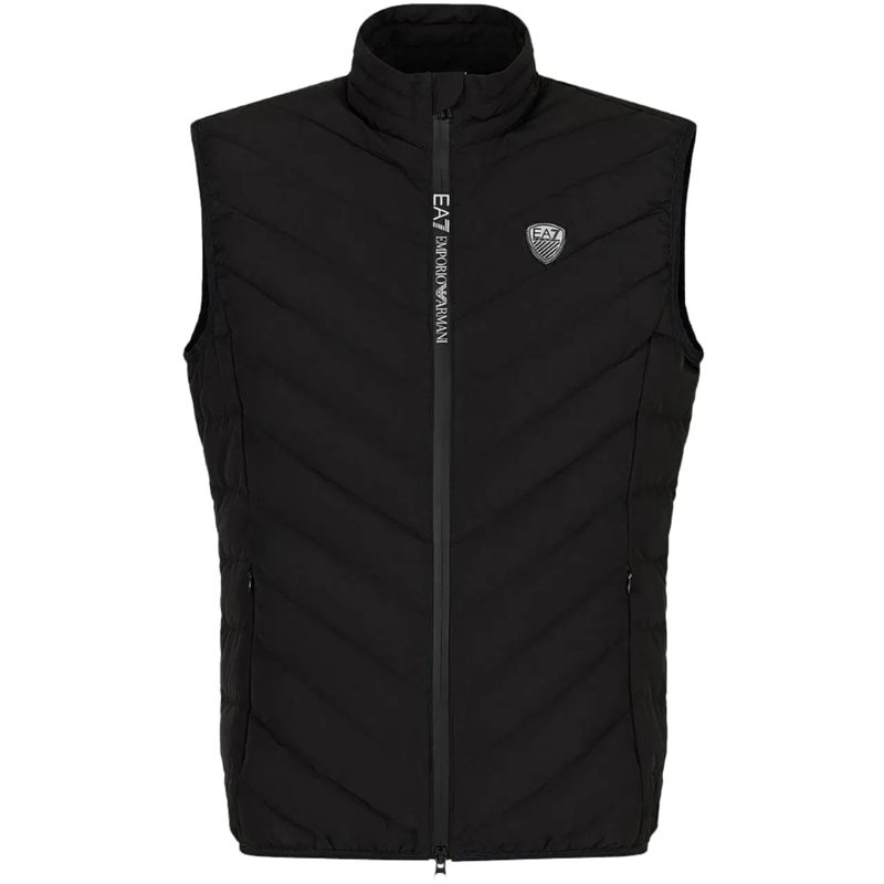 EA7  Heren Bodywarmer schwarz