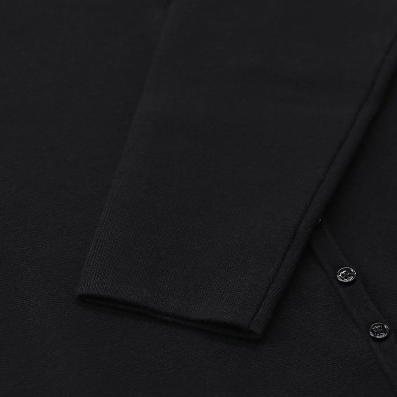 TOTEME Strickjacke Strickjacke aus Materialmix schwarz(Image 5)