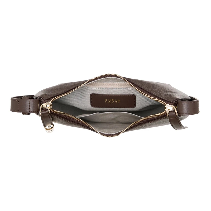 Furla Hobo Bag Furla Goccia S Shoulder Bag Cioccolato(Image 9)