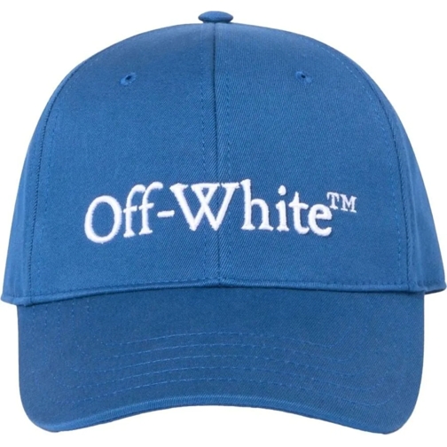 Off-White  Drill Logo Baseball Cap blau