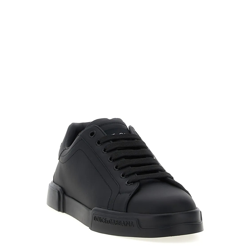 Dolce&Gabbana Low-Top-Sneaker 'Portofino' Sneakers Black(Image 2)