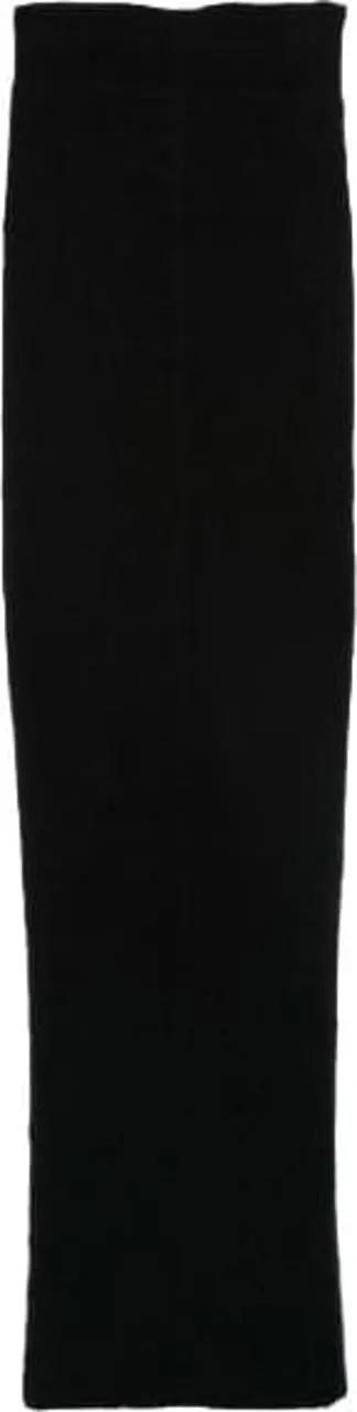 Thumbnail - Rick Owens - Gonna In Maglia Pillar Skirt Black - Größe S - schwarz