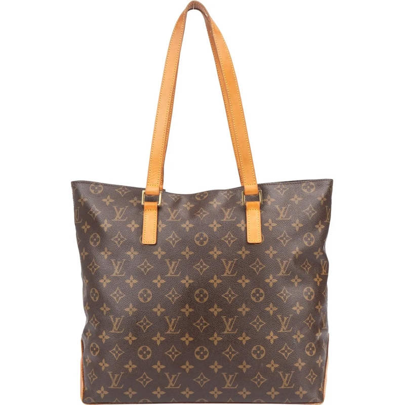 Louis Vuitton Tote Louis Vuitton Canvas Monogram Cabas Mezzo Shoulder braun