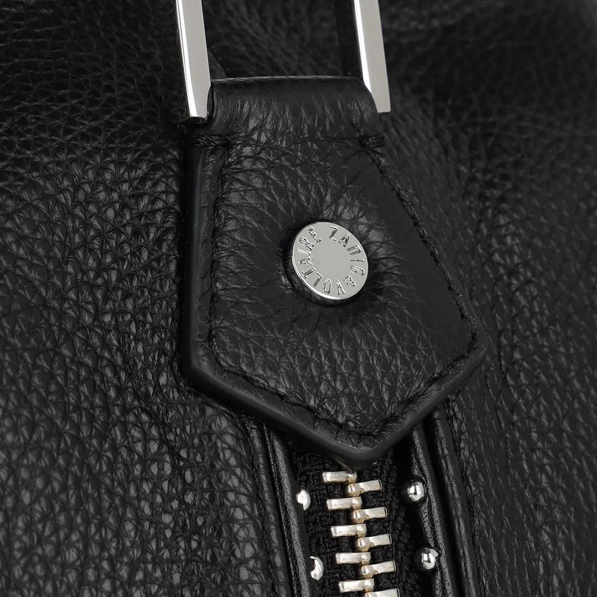 Zadig & Voltaire Weekender Sunny Medium Studs Travel Bag in zwart