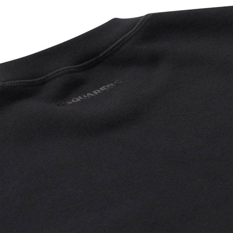 Dsquared2  Sweatshirt aus Baumwolle schwarz(Image 4)
