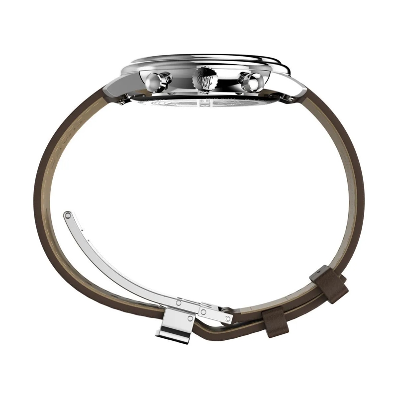 Timex Quarzuhr Quarz-Chronographenuhr Waterbury Metropolitan Chro braun(Image 2)