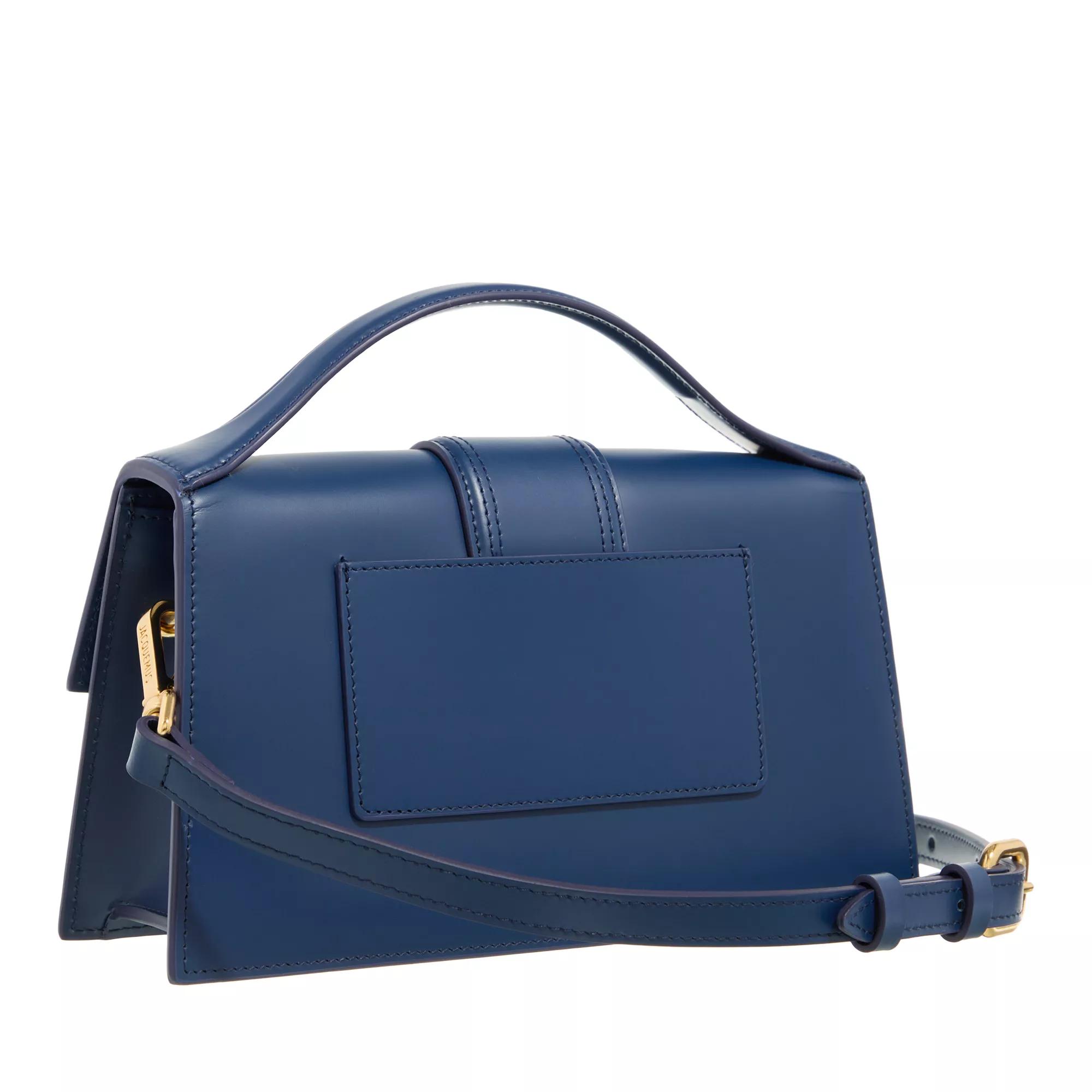 Jacquemus Satchels Blue Calf Leather Bag in blauw
