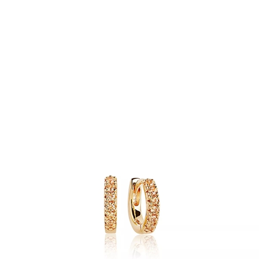 Sif Jakobs Jewellery Ellera Piccolo Earrings 18K Yellow Gold Plated Hoop
