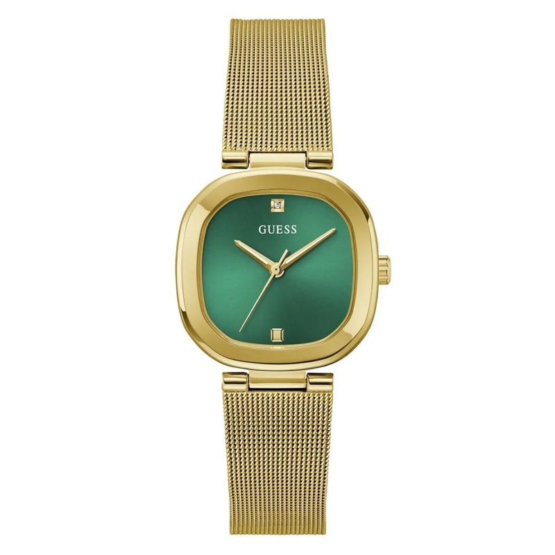 Guess Quarzuhr Quarz-Analoguhr Eve gold