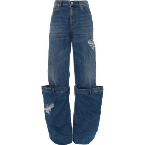 J.W.Anderson  Bucket Jeans Light Blue blau