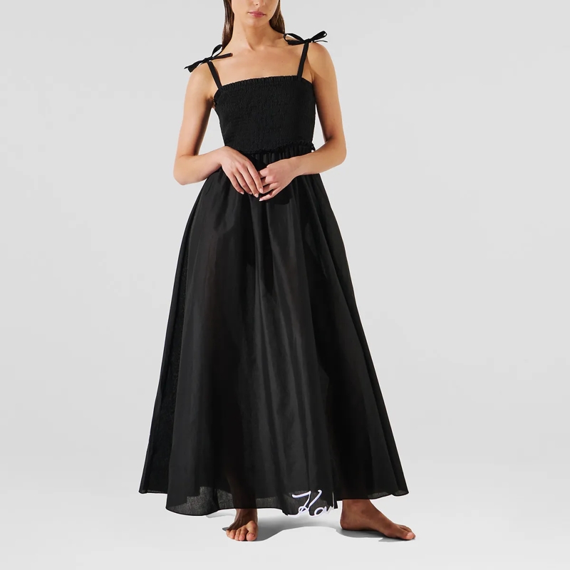 Karl Lagerfeld Kleid K/SIGNATURE STRANDKLEID schwarz (Image 3)