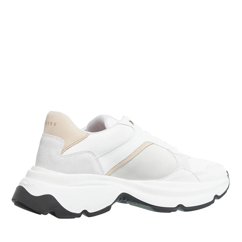 Nubikk Low-Top-Sneaker Ross Jaden  White Leather Taupe(Image 4)