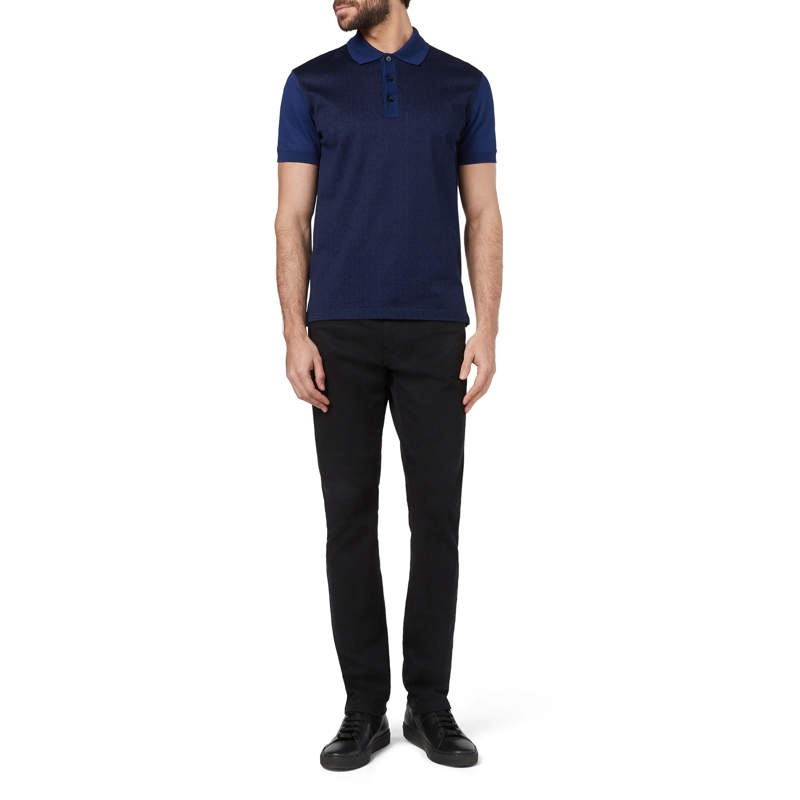 BILLIONAIRE Top Poloshirt dunkel-blau(Image 3)