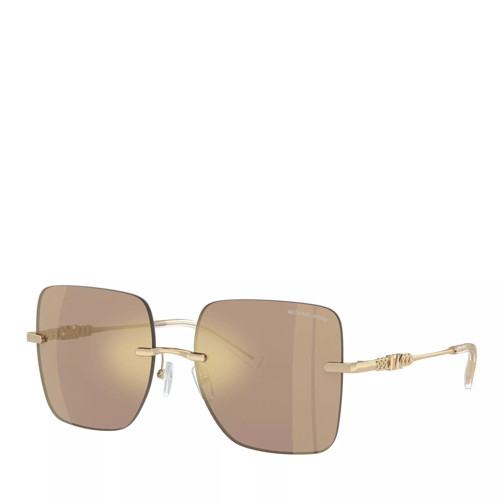 Michael Kors 0MK1150 55 10145A Brown Mirror Sunglasses