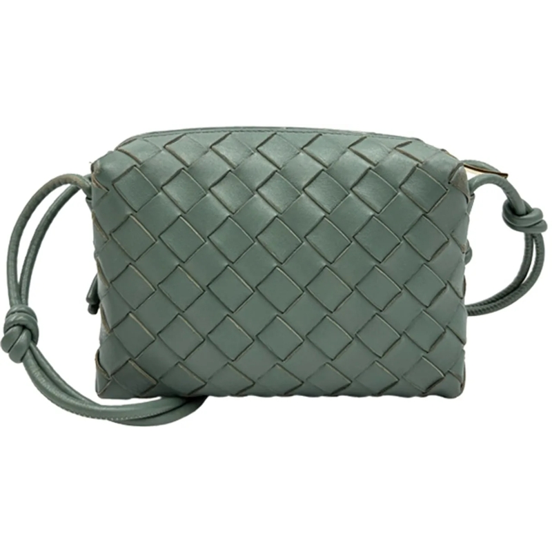 Bottega Veneta Fourre-tout Bottega Veneta Mini Loop - Aloe grün