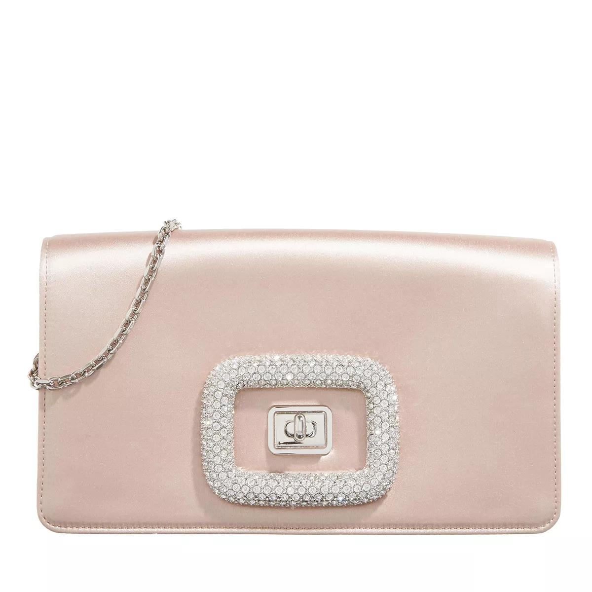 Roger Vivier Crossbody Bags - Viv Choc Jewel Mini Bag - Gr. unisize - in Beige - für Damen