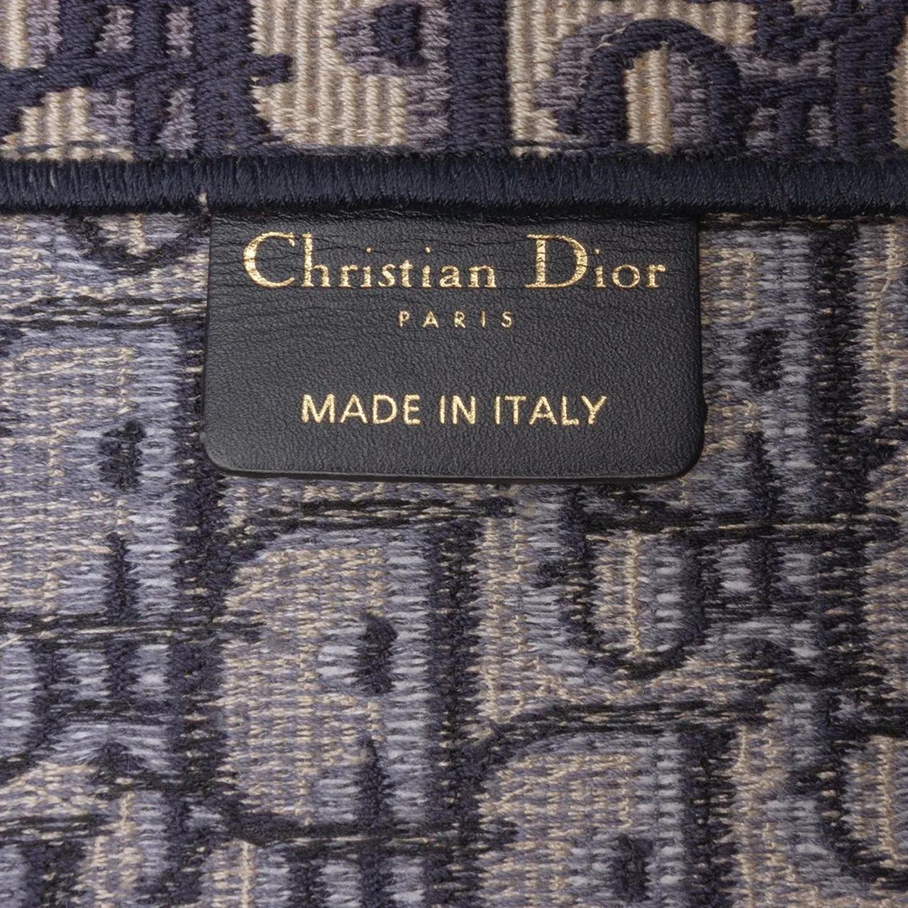 Thumbnail - Christian Dior Shopper - Large Oblique Canvas Book Tote - Gr. unisize - in Blau - für Damen