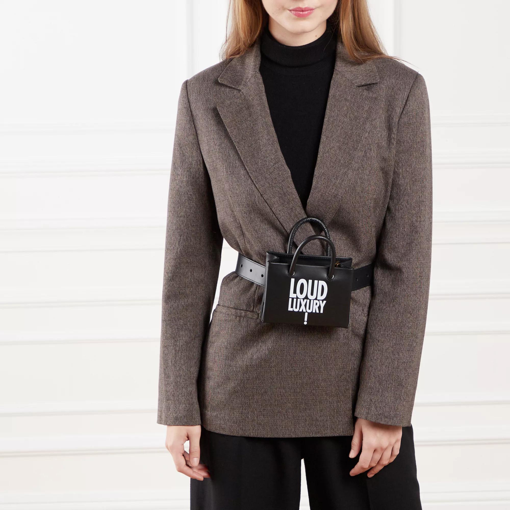 Moschino Heuptassen Belt Bag in zwart