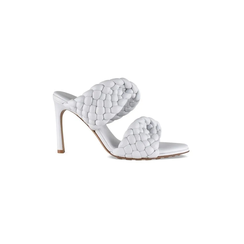 Bottega Veneta Mules Padded Mules White