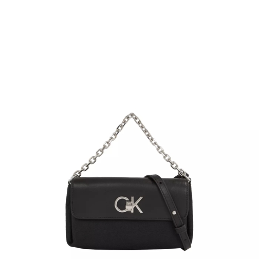 Calvin Klein Calvin Klein Re-Lock Schwarze Umhängetasche K60K61 Schwarz Crossbody Bag