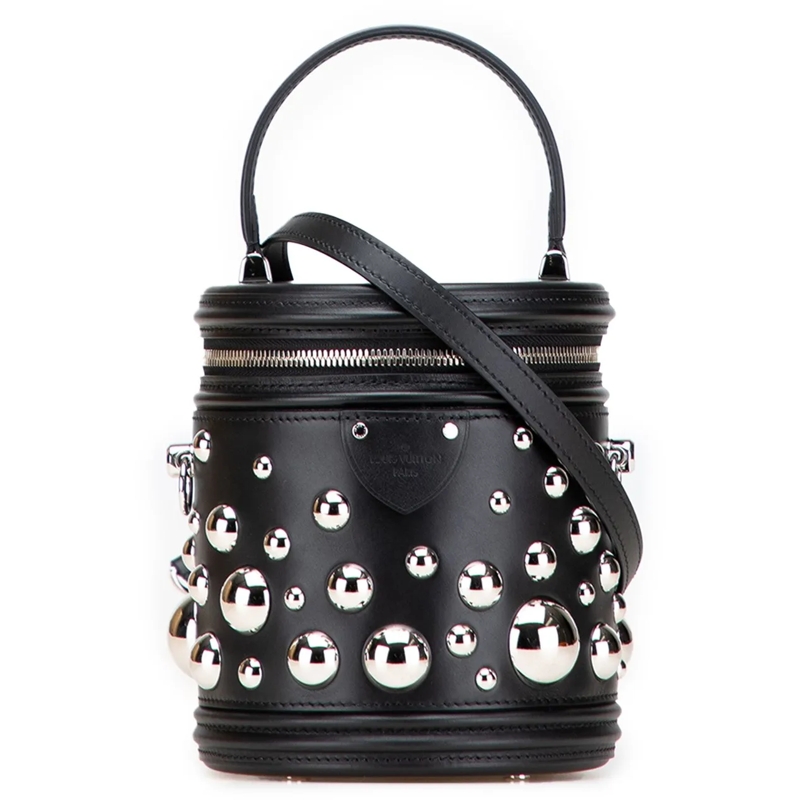 Louis Vuitton Schultertasche Yayoi Kusama Cannes schwarz