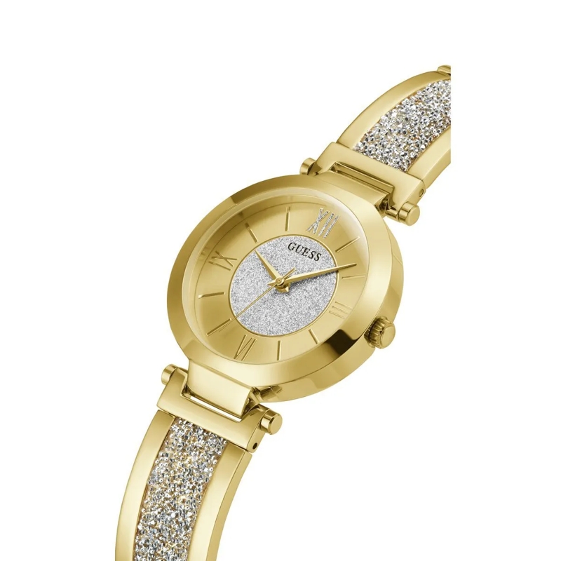 Guess Quarzuhr Quarz Analog Uhr Gd Aurora gold(Image 4)