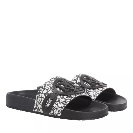 Lauren Ralph Lauren Ayden Sandals Slide Black/Vanilla/Black Slide