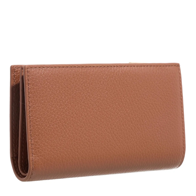 Coccinelle Tri-Fold-Portemonnaie Metallic Soft Cognac(Image 6)