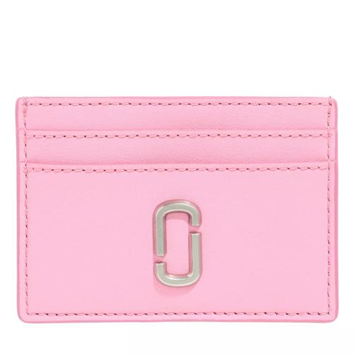 Marc Jacobs J Logo Card Holder Candy Pink Porta carte di credito