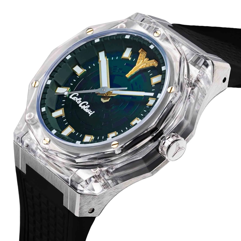 Carlo Colucci Automatikuhr Quarzuhr CC503-1 schwarz(Image 4)