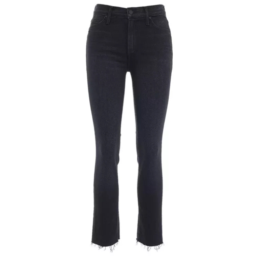 Mother The Rascal Ankle Swippet Jeans Black Jeans