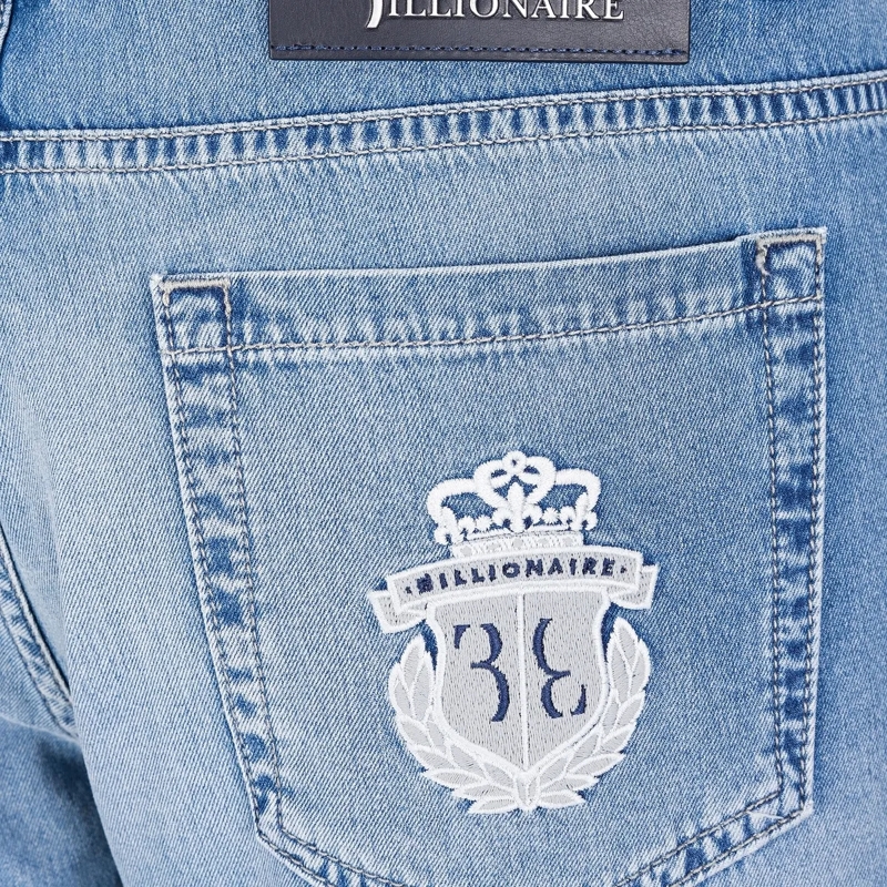 BILLIONAIRE Jeans mit geradem Bein Jeans Regular Fit hell-blau(Image 5)