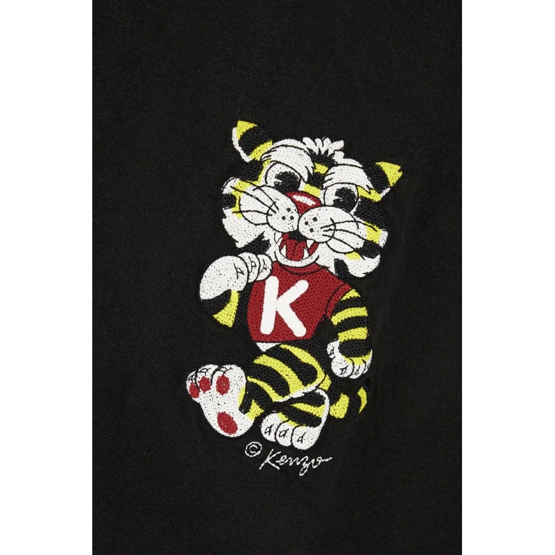 Kenzo T-Shirt Kenzo Black cotton t-shirt schwarz(Image 3)