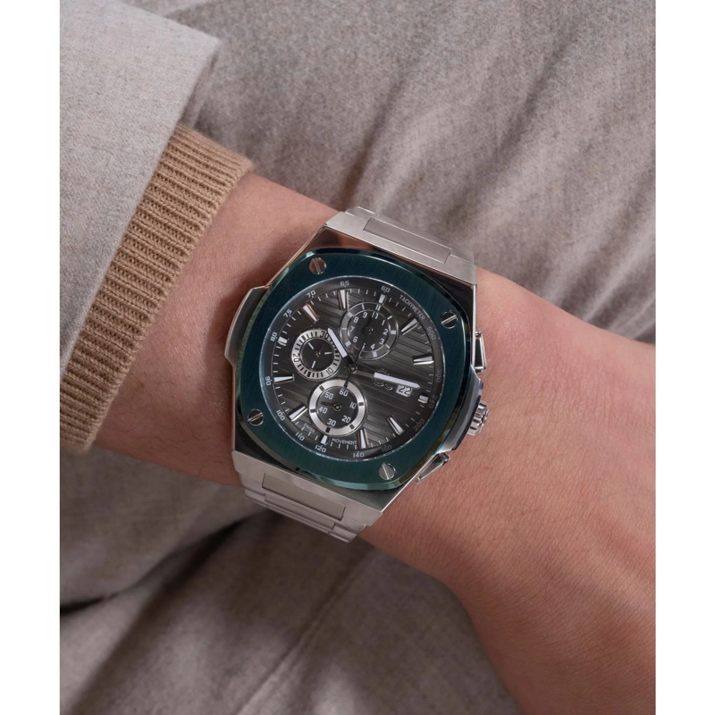 GC Chronograph Chronographenuhr Gc Coussin Shape silber(Image 2)