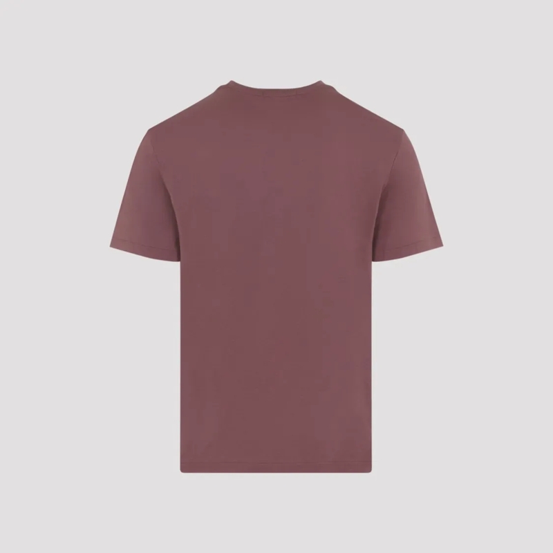 Ralph Lauren X Purple Label T-shirt Classic Fit Cotton T-Shirt With Subtle Logo Detail Red