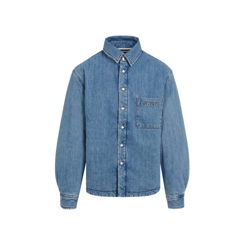 Jacquemus Chemises La Chemise Boulanger Shirt Blue