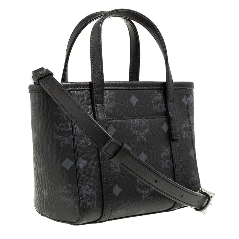 MCM Mini Tas Mcm Toni Vi Shopper Xmn Black(Image 4)
