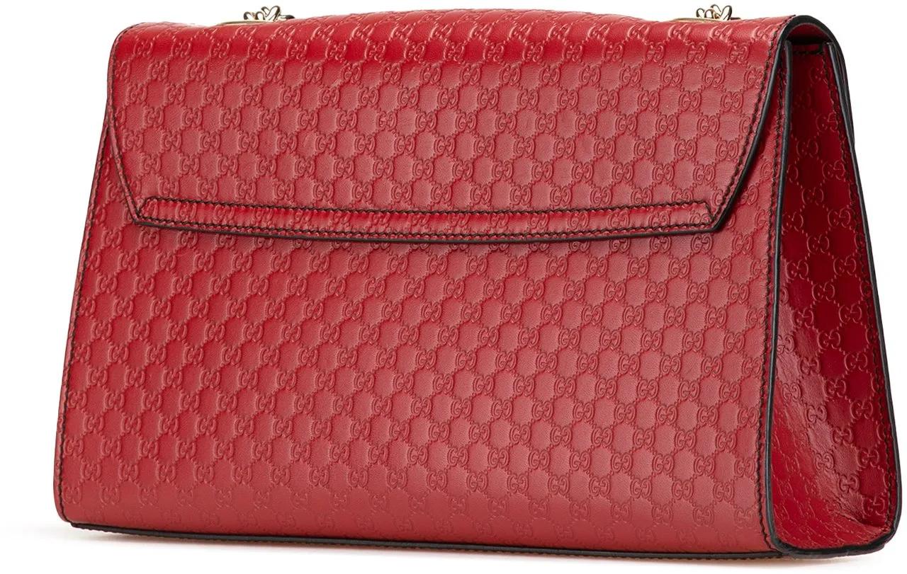 Thumbnail - Gucci Hobo Bags - 2000-2025 Medium Microguccissima Emily Shoulder Ba - Gr. unisize - in Rot - für Damen