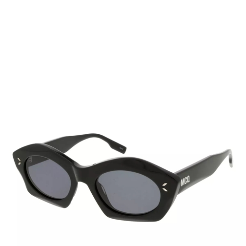 McQ MQ0341S-001 51 Woman Acetate Black-Smoke Sunglasses