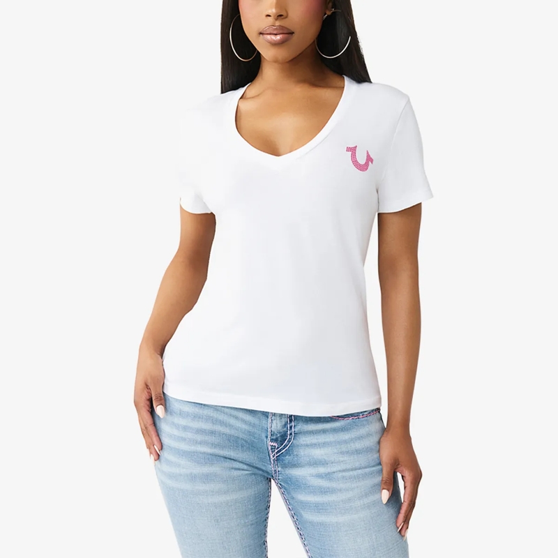 True Religion T-Shirt T-Shirt BUDDHA weiss(Image 6)