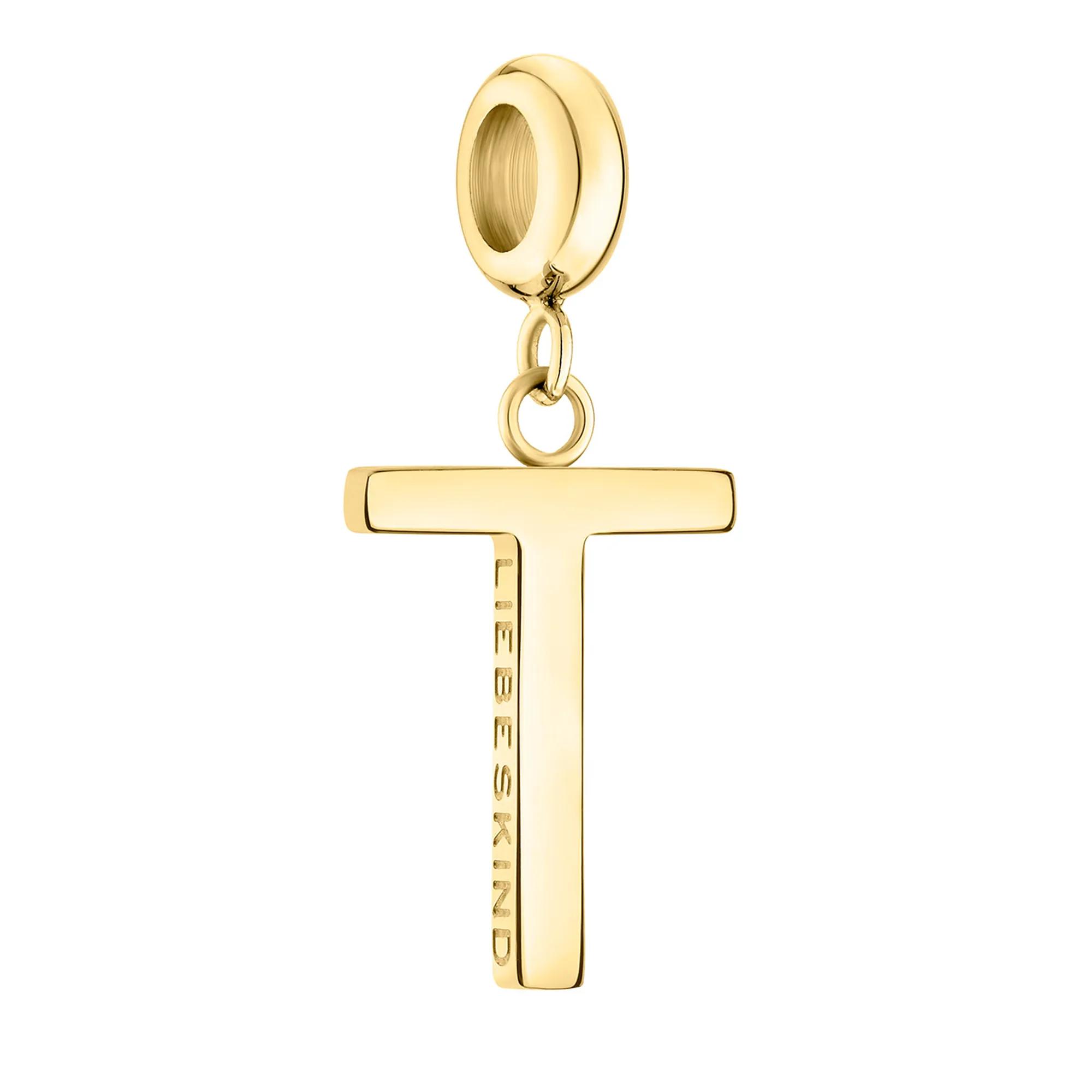 Liebeskind Berlin Charms - Liebeskind Berlin Anhänger - Gr. unisize - in Gold - für Damen