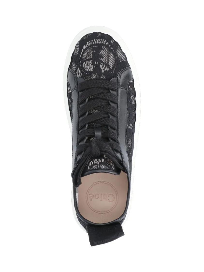 Thumbnail - Chloé Low-Top Sneaker - Lauren Sneakers – Black - Gr. 35 (EU) - in Schwarz - für Damen